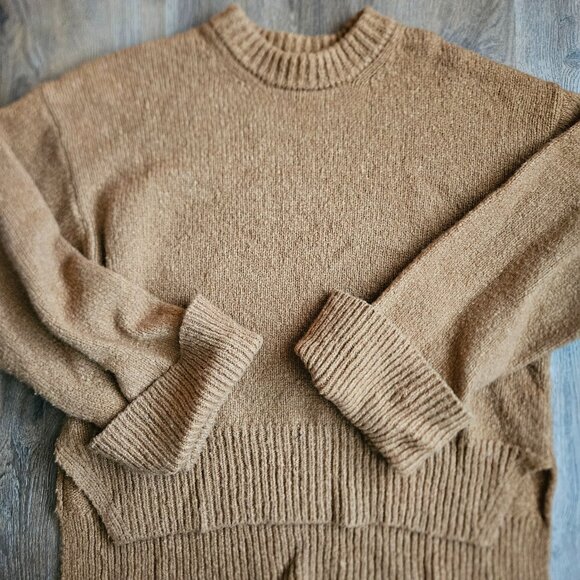 Frame Denim Sweaters - Frame Tan Brown Women's crewneck sweater size small